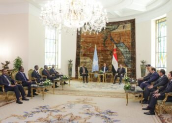 رئيس الجمهورية يقعد اجتماعا مثمرا مع نظيره المصري