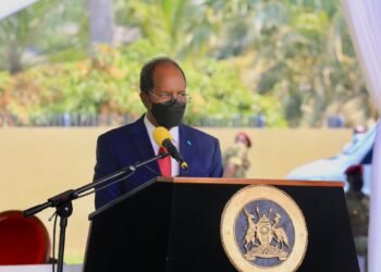 رئيس الجمهورية يلقي كلمة في المنتدى الاقتصادي الصومالي-الأوغندي