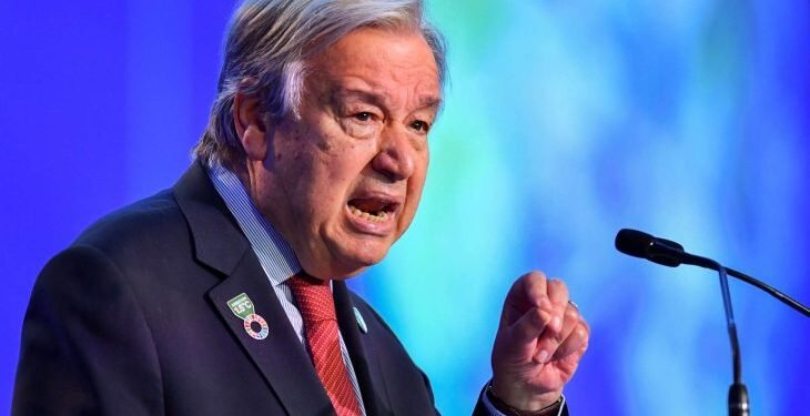 الأمين العام للأمم المتحدة يدين بشدة الهجمات الإرهابية في مدينة بلدوين