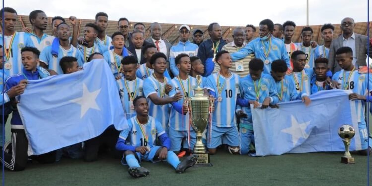 المنتخب الصومالي يفوز بكأس رابطة شرق ووسط إفريقيا لكرة القدم تحت 17 سنة