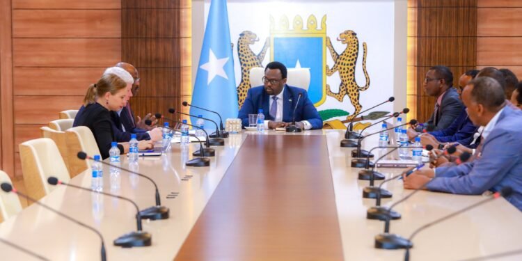  نائب رئيس الوزراء الصومالي يلتقي بوفد من الأمم المتحدة في مقديشو