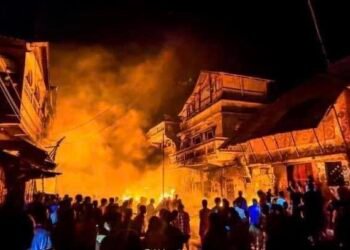 جوبالاند: اندلاع حريق هائل في سوق مدينة كيسمايو