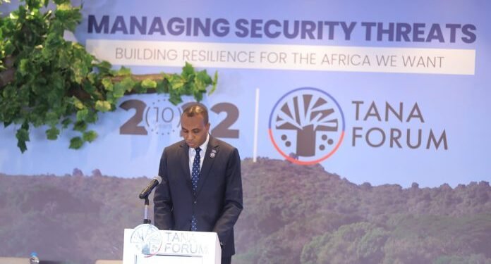 رئيس الوزراء الصومالي يلقي خطابا رسميا في منتدى تانا بإثيوبيا