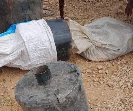 القوات الصومالية في مدينة بلدوين تستولي على عربة حمار محملة بمتفجرات