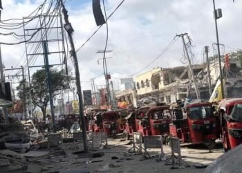 الرئيس الصومالي يعزي ضحايا الهجوم الإرهابي في مقديشو