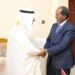 الرئيس الصومالي يجري لقاءَ وداع مع السفير الإماراتي السابق في مقديشو