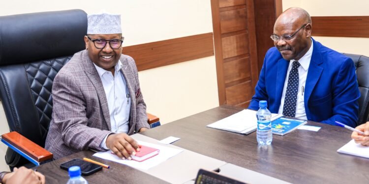 وزير الداخلية الصومالي يعقد اجتماعا مع مسؤول أممي في مقديشو