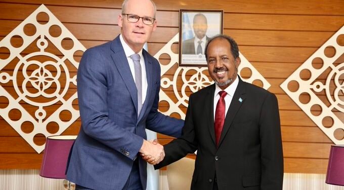 على هامش مؤتمر المناخ في شرم الشيخ.. رئيس الجمهورية يلتقي وزير الخارجية الأيرلندي.