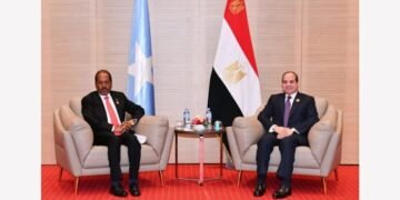 على هامش القمة العربية بالجزائر…. الرئيس الصومالي يجتمع مع نظيره المصري