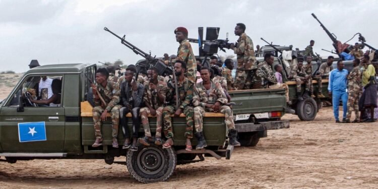 تقدم عسكري للقوات الصومالية نحو منطقة استراتيجية في محافظة شبيلي الوسطى
