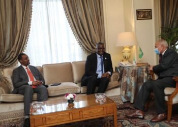 لقاء بين المبعوث الخاص للرئيس الصومالي والأمين العام لجامعة الدول العربية في القاهرة
