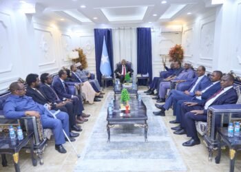 رئيس الوزراء الصومالي يستقبل وزير الدفاع الكيني في مقديشو