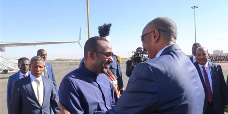 وسط خلافات حول سد “النهضة” …البرهان يستقبل آبي أحمد في الخرطوم