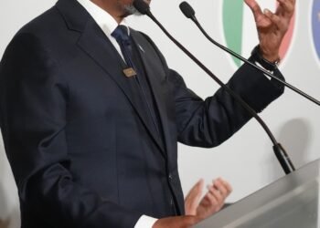 الرئيس الصومالي يلقي كلمة في جامعة لويس غويدو كارلي في روما