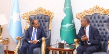 الرئيس حسن شيخ يصل أديس أبابا للمشاركة في القمة الـ36 للاتحاد الإفريقي