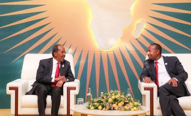 على هامش القمة الإفريقية… الرئيس الصومالي يلتقي قادة إثيوبيا وبوروندي وتنزانيا