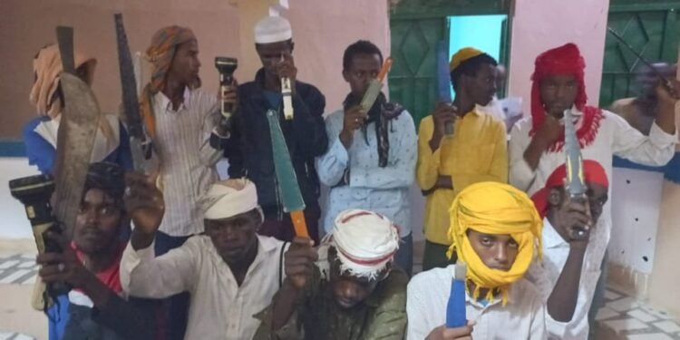 إلقاء القبض على عصابة إجرامية في ضواحي مقديشو