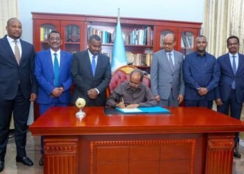 الرئيس الصومالي يوقِّع على ثلاثة قوانين وافق عليها البرلمان الفيدرالي