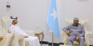 رئيس مجلس الشعب الصومالي يستقبل سفير الإمارات في مقديشو