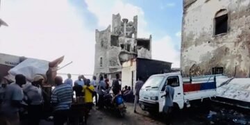 انهيار منزل يؤدي إلى وفاة أربعة أشقاء في مقديشو