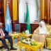 لقاء بين رئيس البرلمان الصومالي ورئيس مجلس الشورى السعودي في الرياض