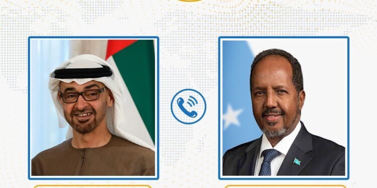 في اتصال هاتفي.. رئيس الصومال يقدم واجب العزاء لقادة دولة الإمارات في وفاة الشيخ سعيد بن زايد آل نهيان