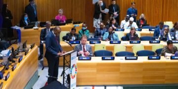 رئيس وزراء الصومال يلقي كلمة في اجتماع الأمم المتحدة حول التنمية المستدامة