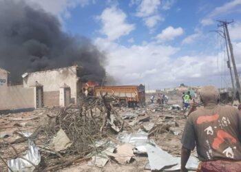 انفجار شاحنة مفخخة في مدينة بلدوين بوسط الصومال