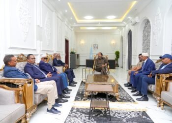 لقاء سياسي بين الرئيس الصومالي وسياسيين كبار من ولاية جنوب غرب الصومال