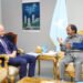 رئيس الصومال يستقبل السفير البريطاني في مقديشو