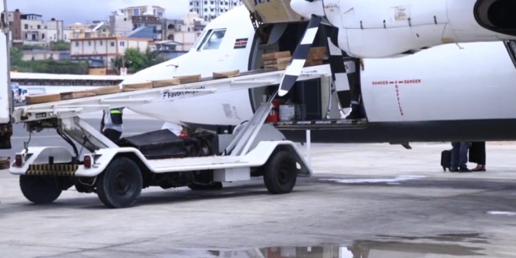 وصول شحنة مساعدات إلى مديرية دولَو لمساعدة المتضررين من الفيضانات