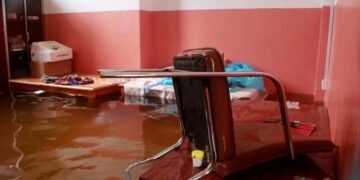 فيضانات جديدة تجتاح مستشفى بلدوين في محافظة هيران بوسط الصومال