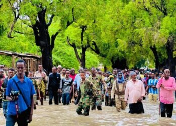 فيضانات عارمة تجتاح محافظة بكول في ولاية جنوب غرب الصومال