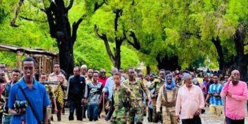 فيضانات عارمة تجتاح محافظة بكول في ولاية جنوب غرب الصومال