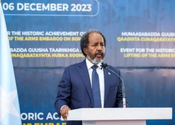 رئيس الصومال يؤكد التزام الحكومة بإدارة ومراقبة الأسلحة بشكل كامل