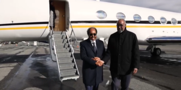 وصول الرئيس الصومالي إلى نيويورك للمشاركة في مؤتمر دولي حول أمن واستقرار الصومال